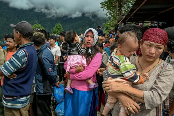 Flood devastation in Nepal